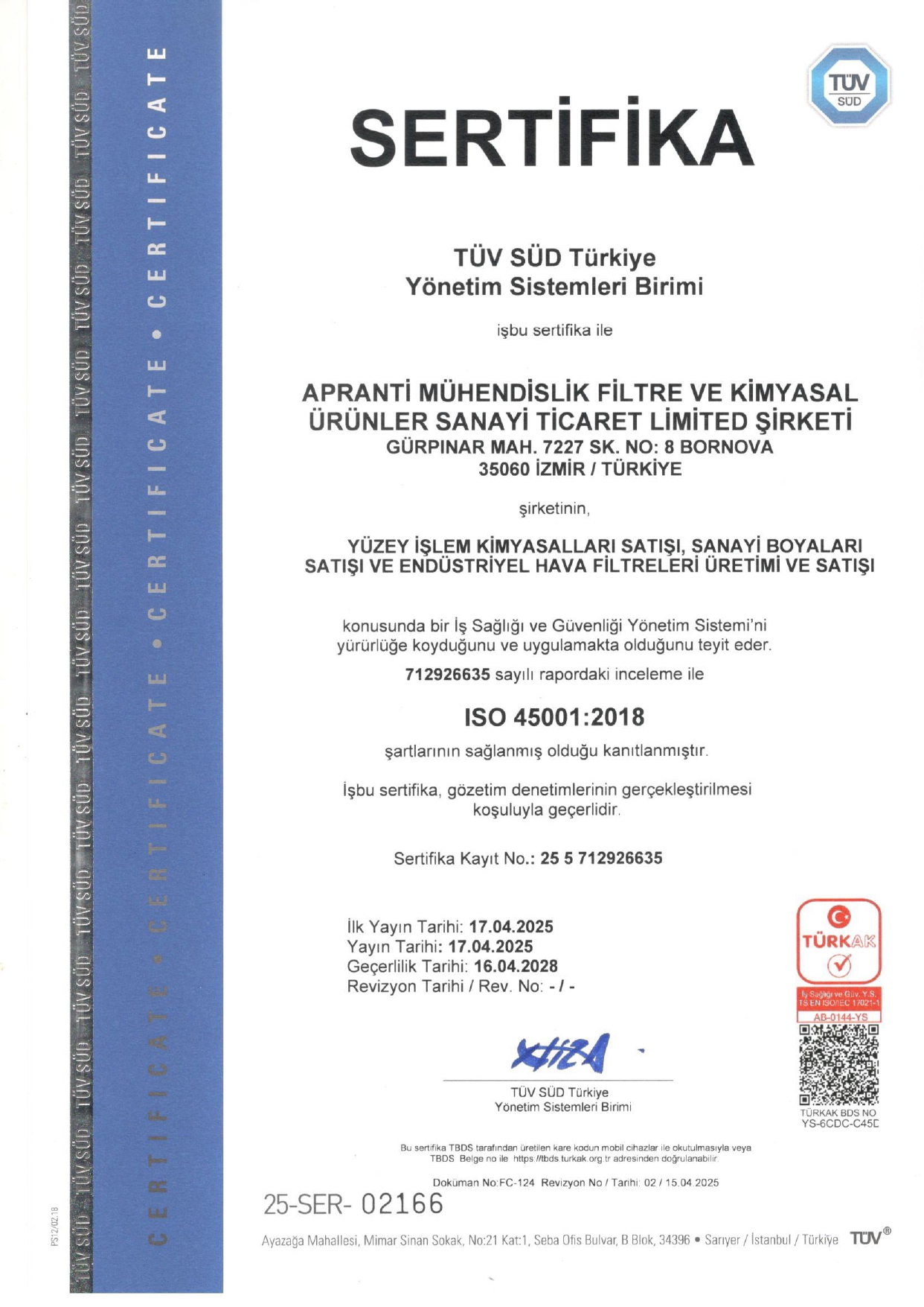 ISO 45001 2018